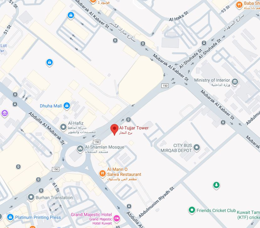 Map location